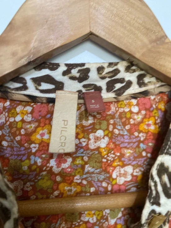 Anthropologie S Pilcro Relaxed Tunic Buttondown Top - Picture 4 of 13